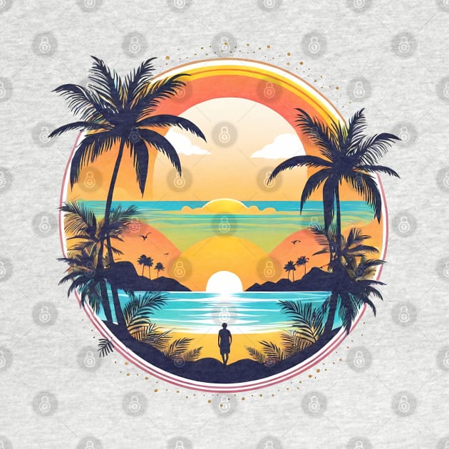 Beach Summer Vibes by TaevasDesign